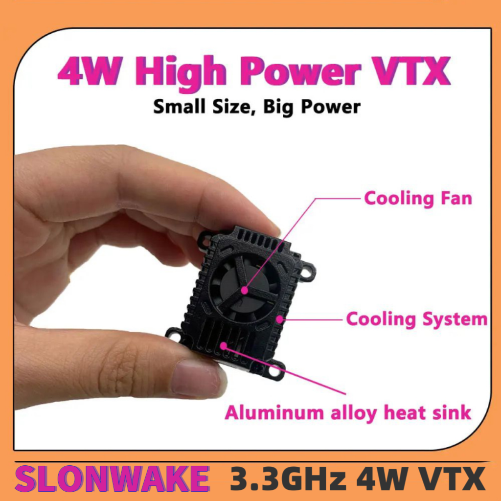 Drone Rc Transmitter And Receiver - SLONWAKE FPV 3.3G 16CH 4000mW High