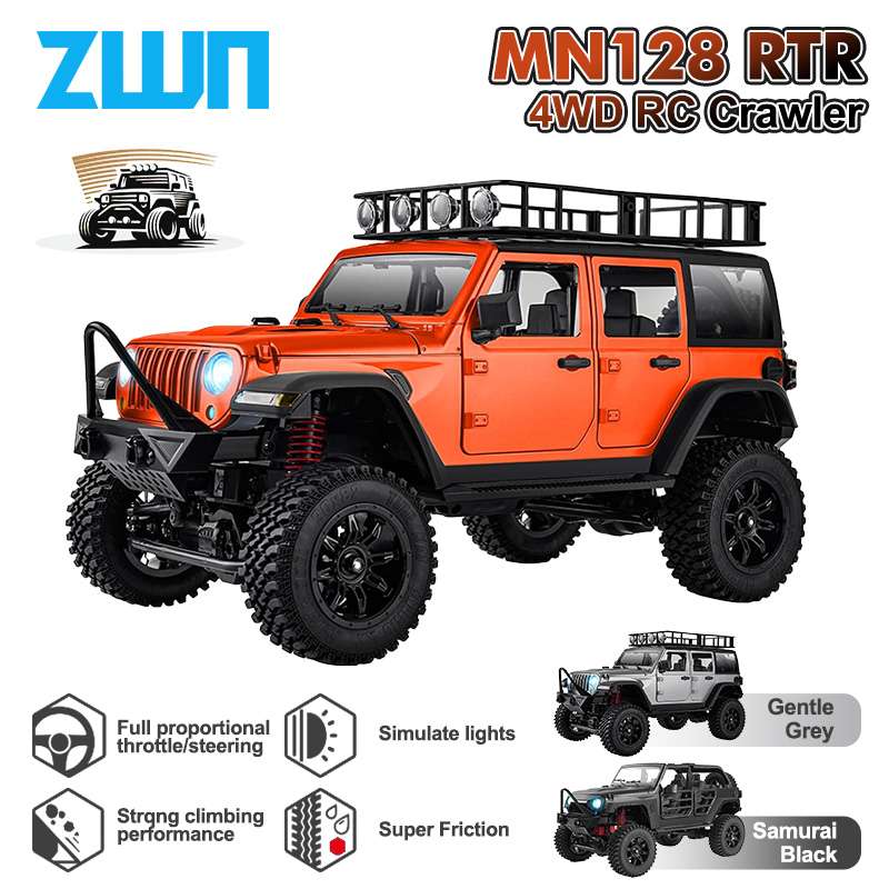 Drone Lidi Rc - MN128 1:12 Remote Control Car 2.4g