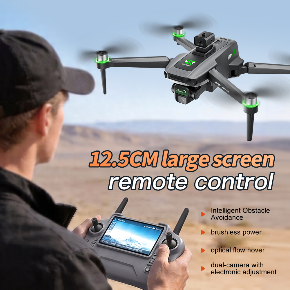 Drone Rc Explorer - ZH8 Drone 4.3 Inches Screen Rc