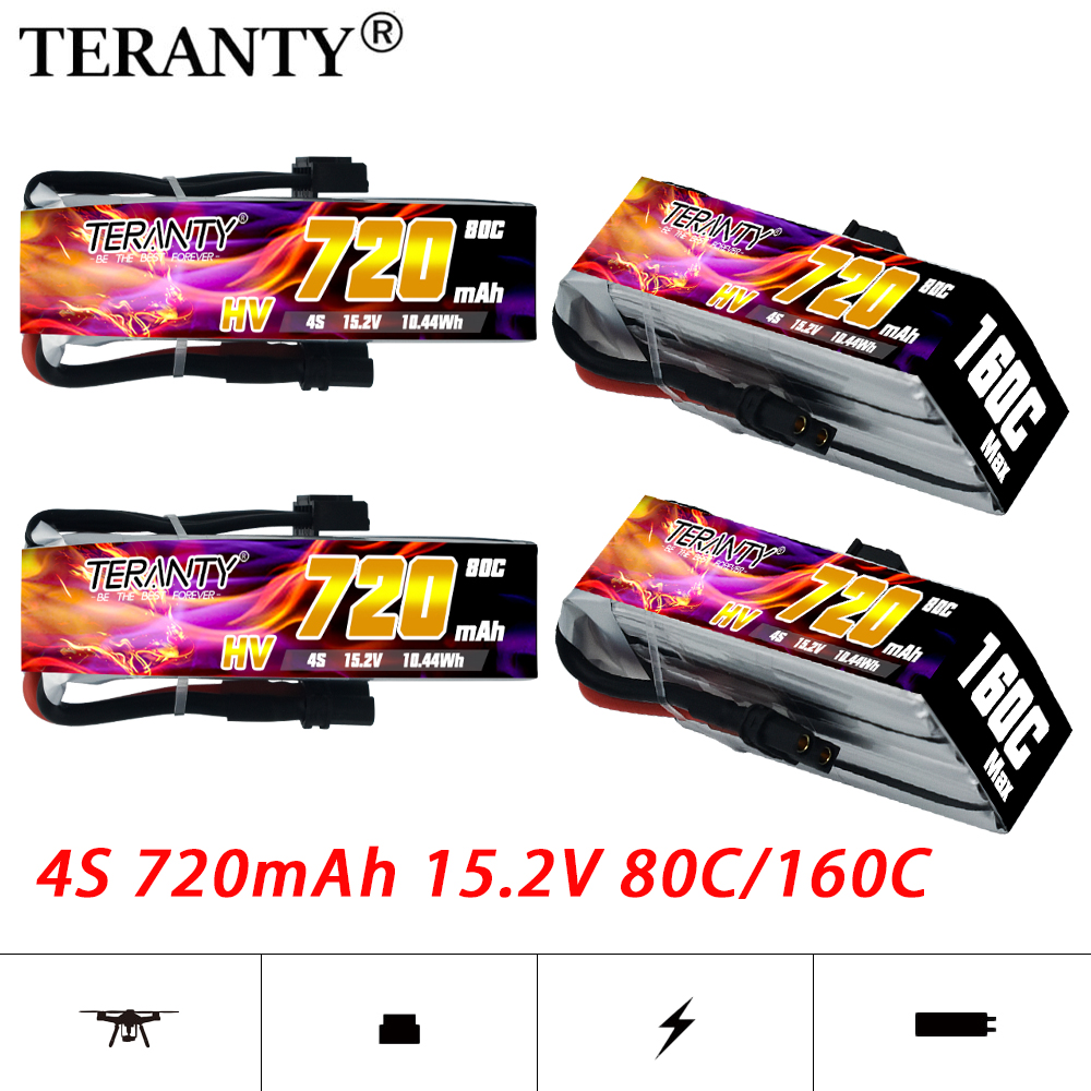 Drone Rc Kit - TERANTY 720mAh 4S 15.2V HV Lipo