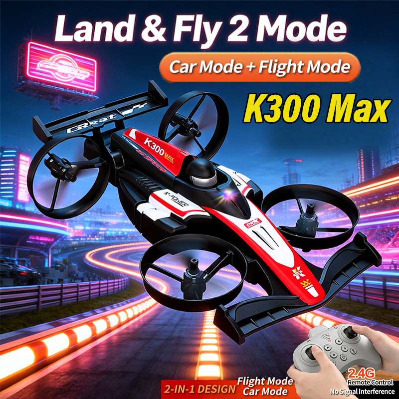 Drone Lidi Rc - Mini RC Flying Car Transformable 2