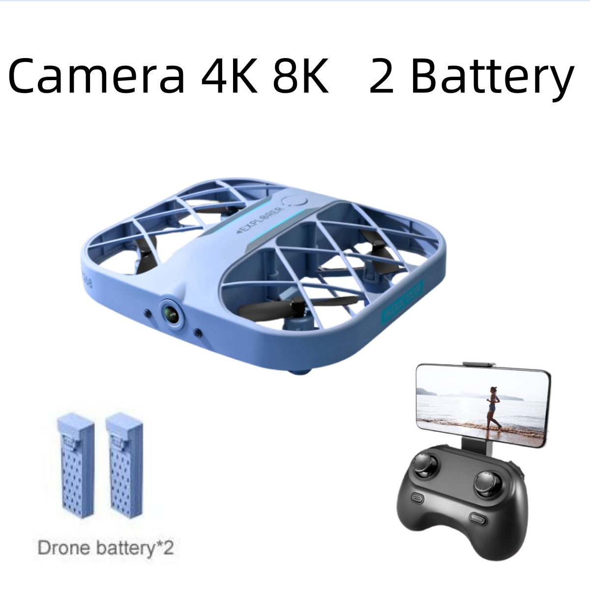Drone Rc Land - JJRC H107 FPV RC Drone with