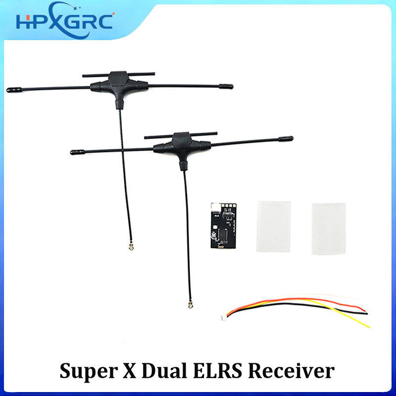 HPXGRC-Super X Dual ELRS Recei - đánh giá và giá Drone Rc Frequency