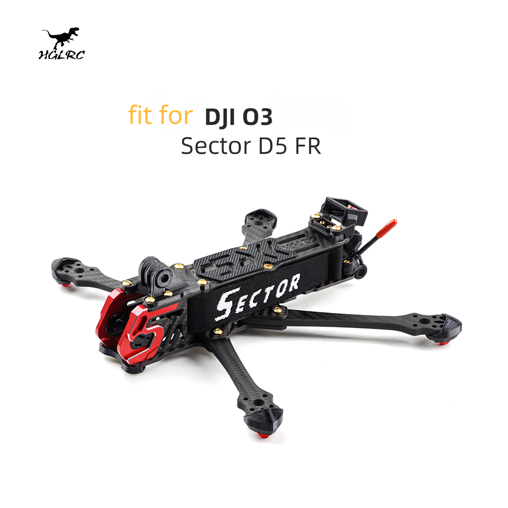 HGLRC Sector Sector D5 225mm C - đánh giá và giá Carbon Fiber Drone Arm