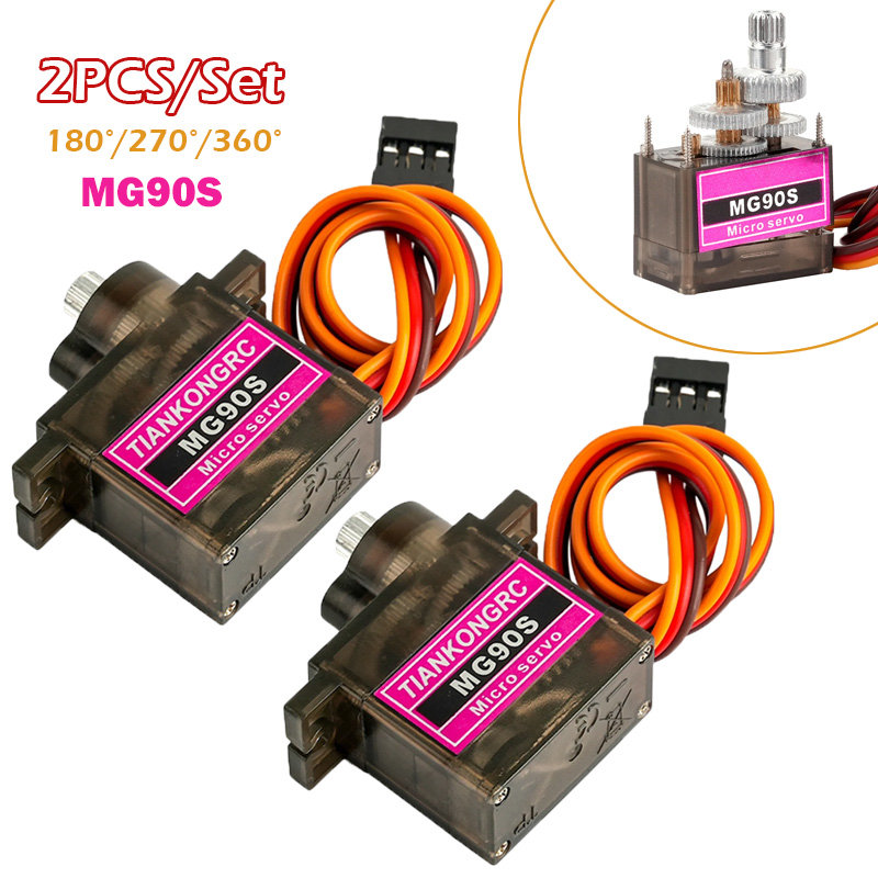 2PCS MG90S Full Metal Gear Mic - đánh giá và giá Drone Rc Mini