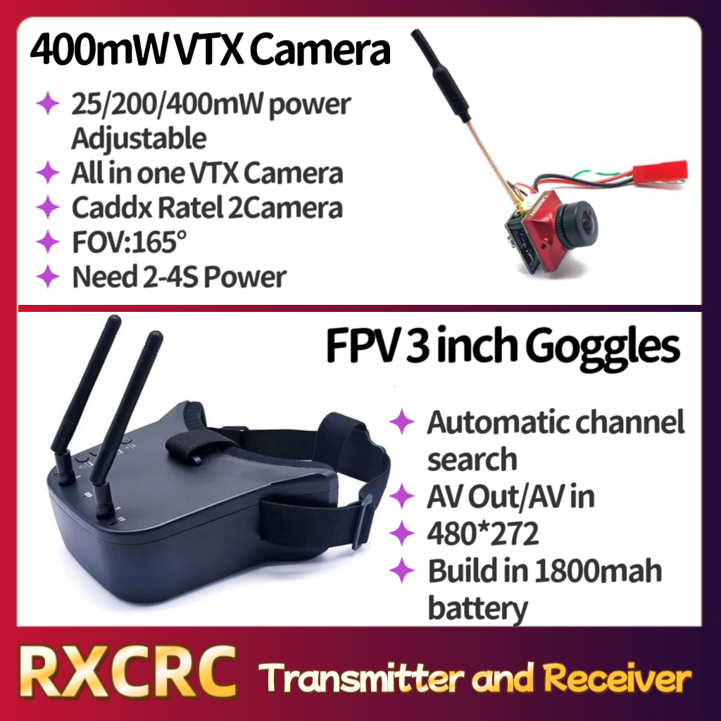 RXCRC 5.8G Module transmitter  - đánh giá và giá Drone Rc Camera