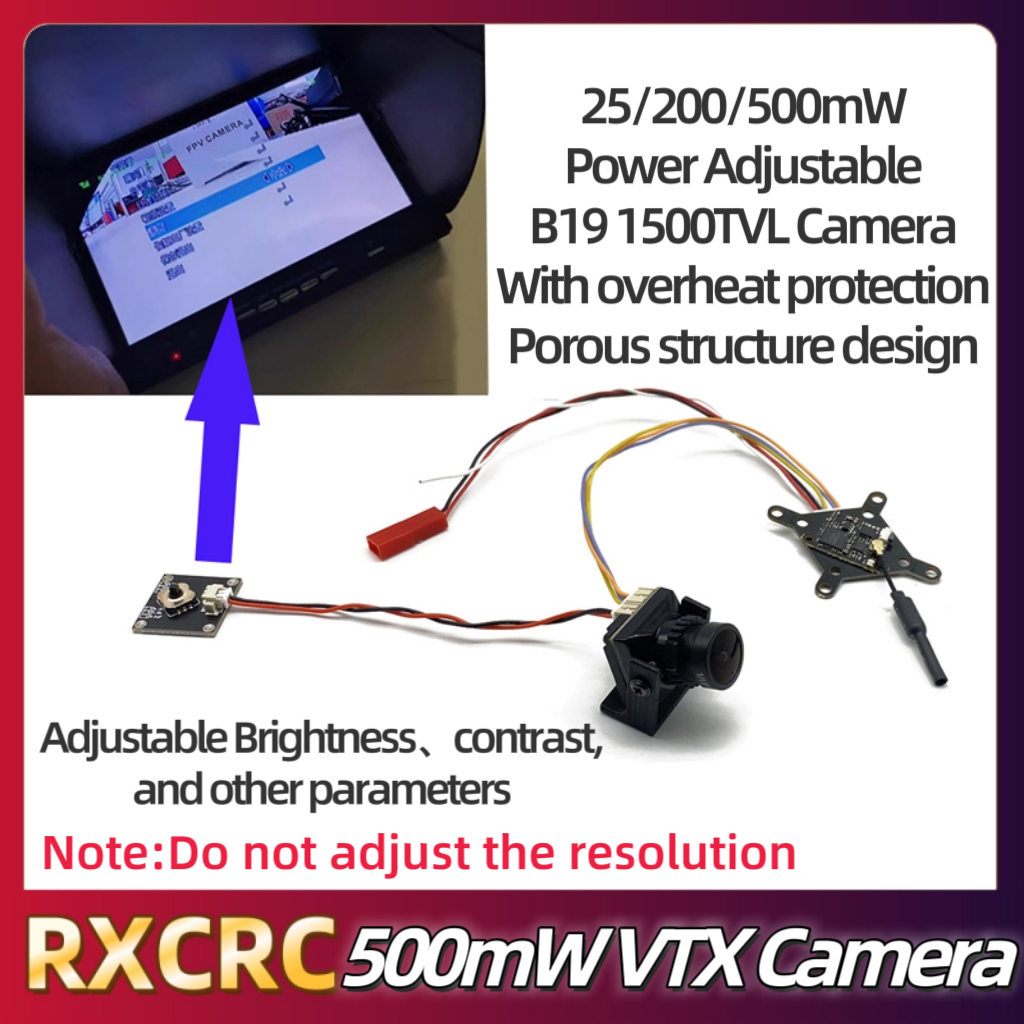 RXCRC FPV 5.8G Module 48CH 500 - đánh giá và giá Drone Rc Camera