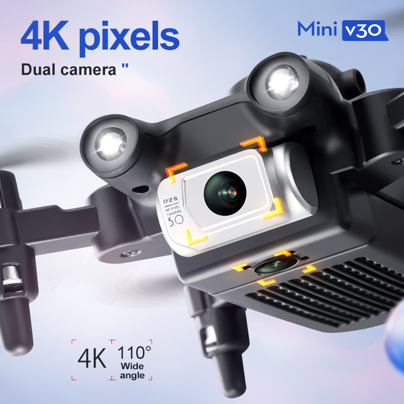 Mini V30 WiFi FPV Drone With 4 - đánh giá và giá Drone Rc Land