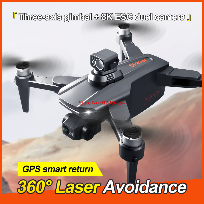8K ESC Camera GPS Obstacle Avo - đánh giá và giá Drone App Rc Fpv