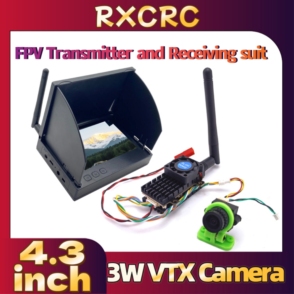 RXCRC 5.8G 3W Video VTX transm - đánh giá và giá Drone Rc Camera