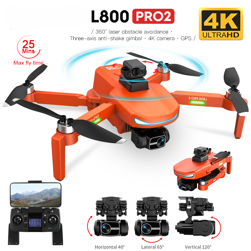 L800 PRO 2 Professional Drone  - đánh giá và giá Drone Lidi Rc