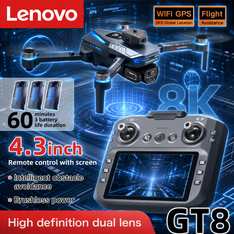 Lenovo GT8 8K Drone Profession - đánh giá và giá Drone Gt8 Rc