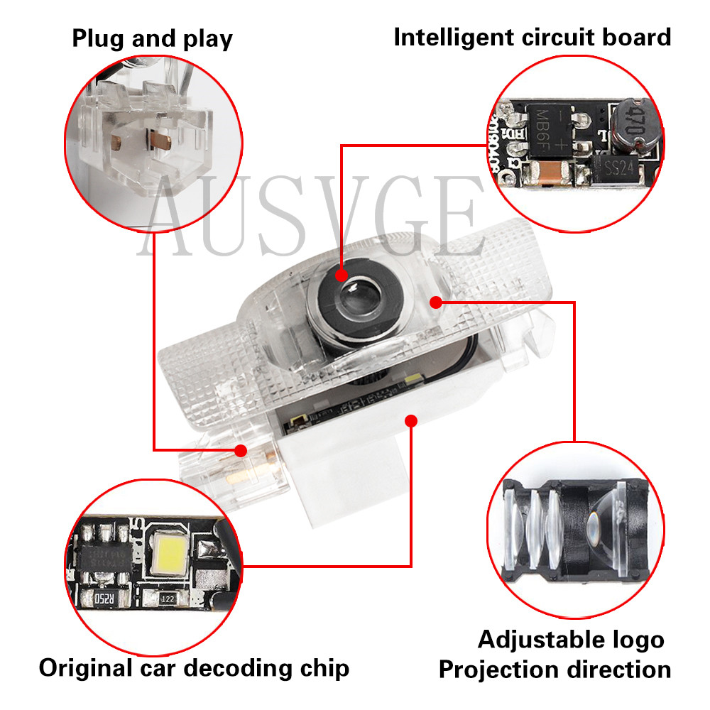 LED Car Door Welcome Warning L - đánh giá và giá Drone Lidi Rc