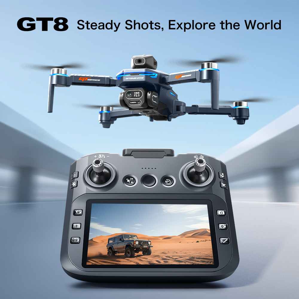 New GT8 Profesional Drone 8K H - đánh giá và giá Drone Gt8 Rc