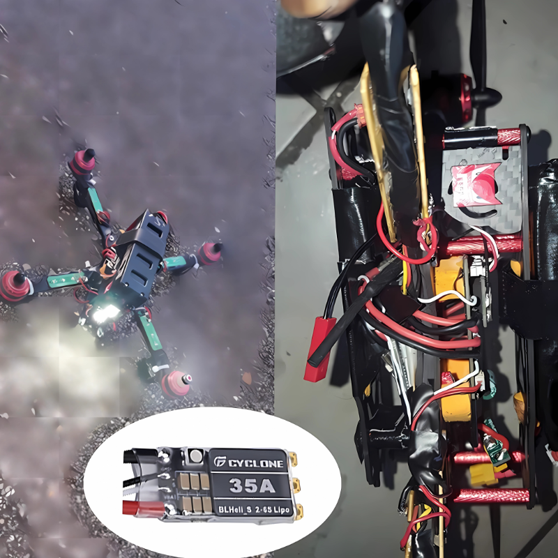 Cyclone 35A BLHeli_S ESC - Hig - đánh giá và giá Drone Rc