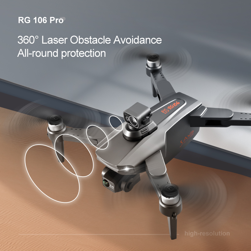 RG106 PRO Drone 8k Dual Camera - đánh giá và giá Drone Rc Fpv Manual