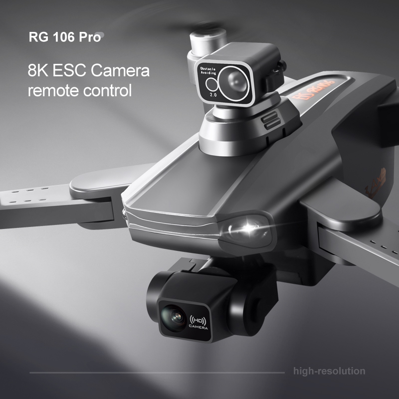 RG106 PRO Drone 8k Dual Camera - đánh giá và giá Drone Rc Fpv Manual