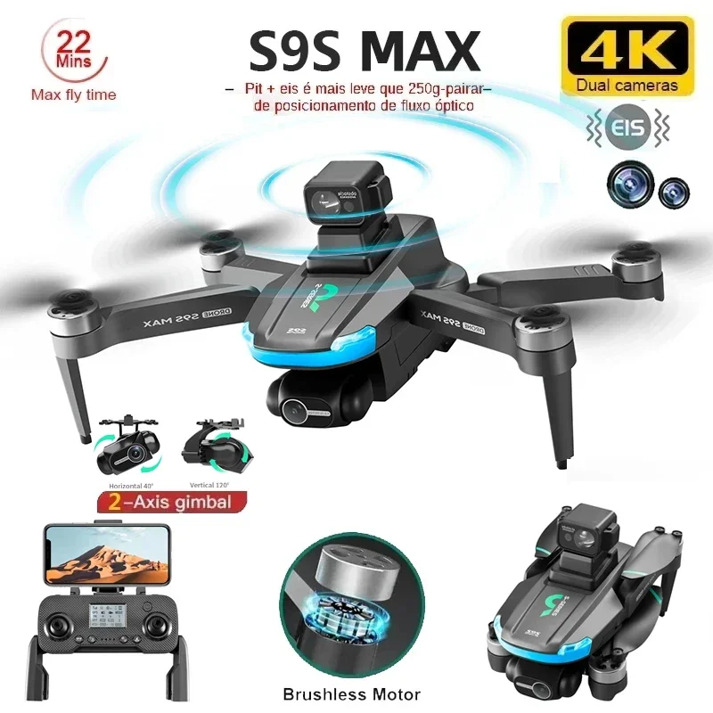 NEW S9S MAX MINI Drone 4K 2-Ax - đánh giá và giá Drone Rc Explorer