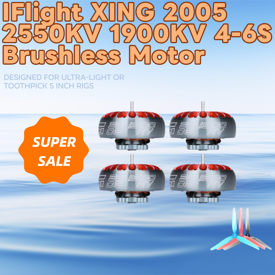 4pcs/lot IFlight XING 2005 255 - đánh giá và giá Drone Frame 5 Inch