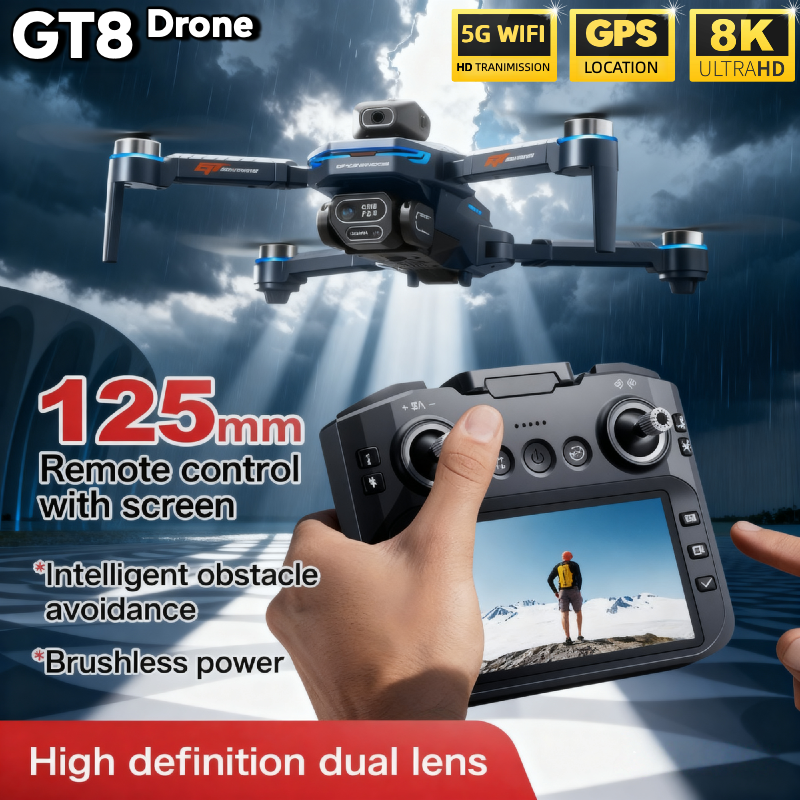 For Genuine GT8 Drone 4K Profe - đánh giá và giá Drone Gt8 Rc