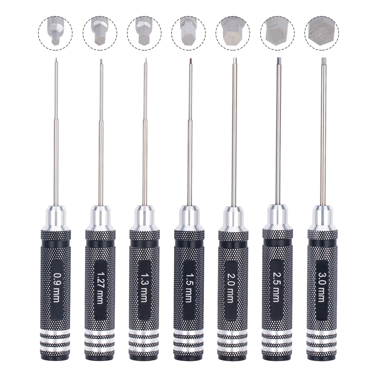 7 IN 1 Steel Hex Socket Profes - đánh giá và giá Drone Rc Kit