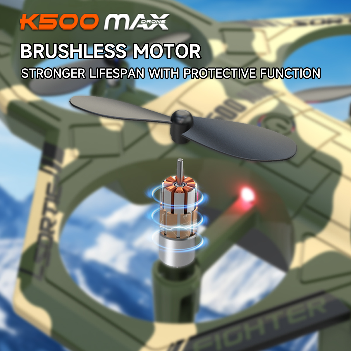 AXNEN K500 MAX RC Plane Fighte - đánh giá và giá Drone Rc Land