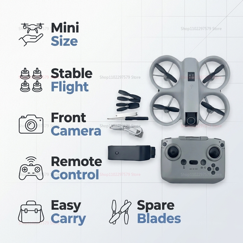 Mini Drone with 8K HD Camera F - đánh giá và giá Drone Rc Explorer