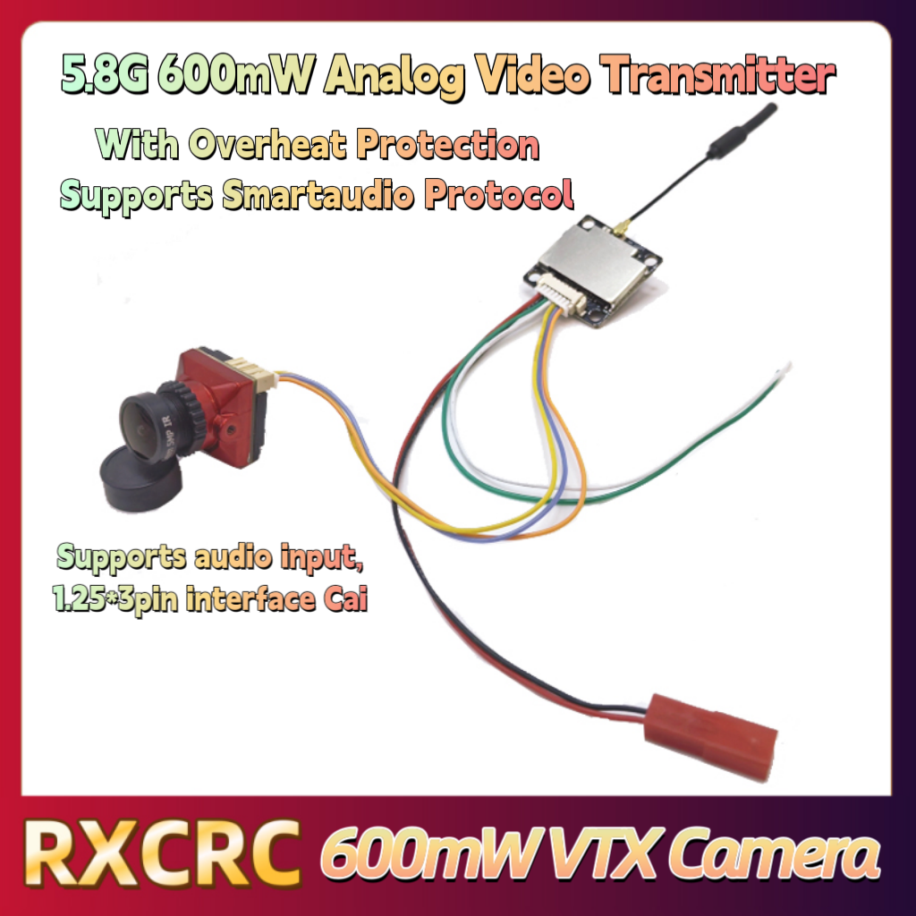 RXC 5.8G 600mW Power VTX Trans - đánh giá và giá Drone Rc Camera