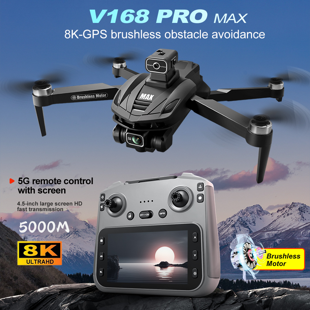 V168 PRO Max GPS Drone 8K Prof - đánh giá và giá Drone Rc Explorer