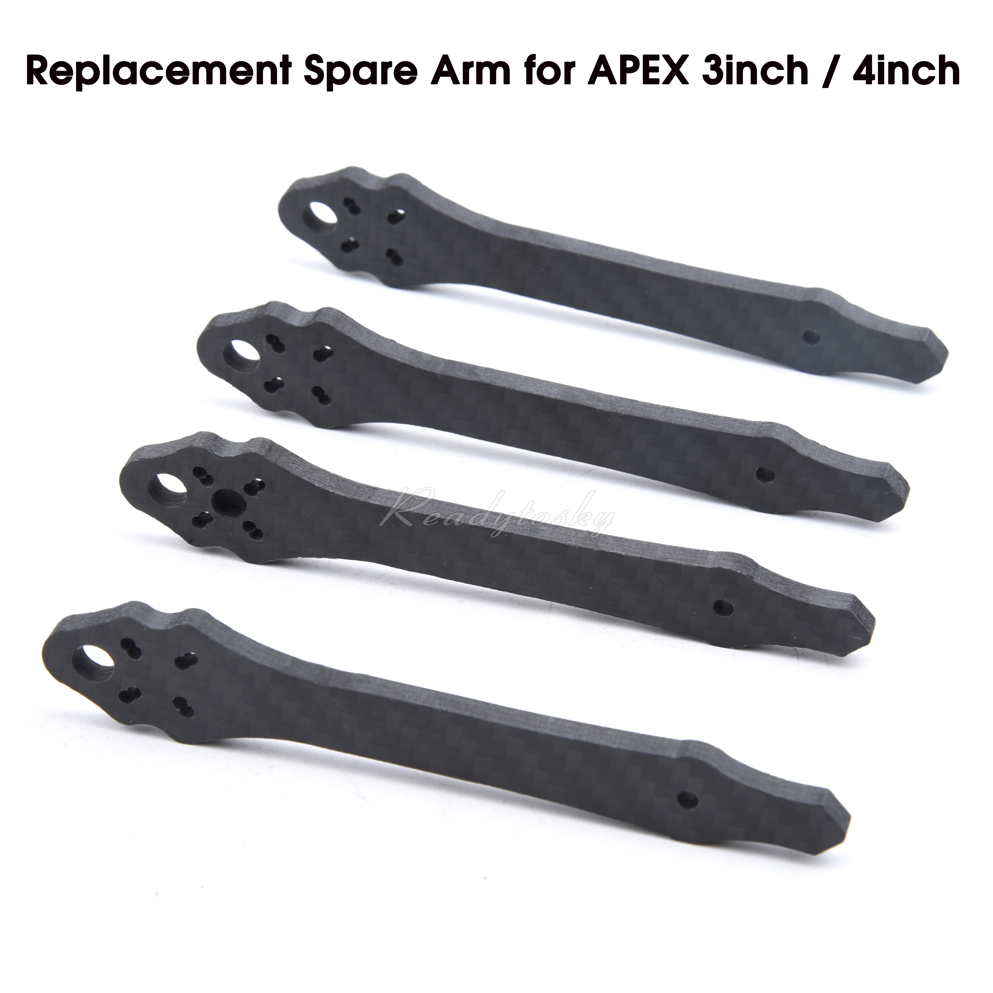 3K Full Carbon Fiber  Replacem - đánh giá và giá Carbon Fiber Drone Arm