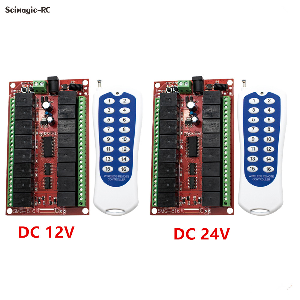 16CH 433MHz RF Wireless Remote - đánh giá và giá Telemetry Module Rc