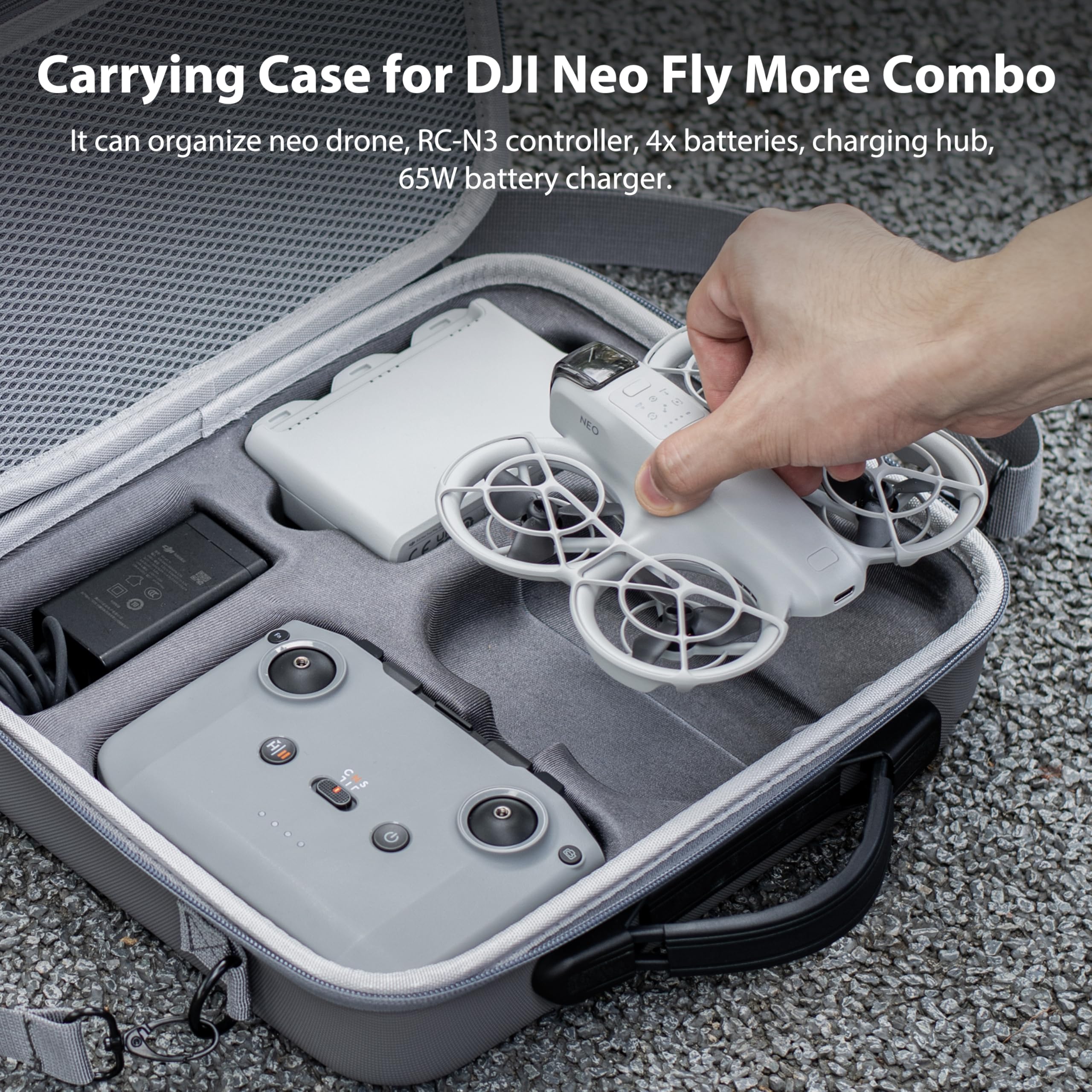 Portable PU Storage Carrying C - đánh giá và giá Drone Rc N2