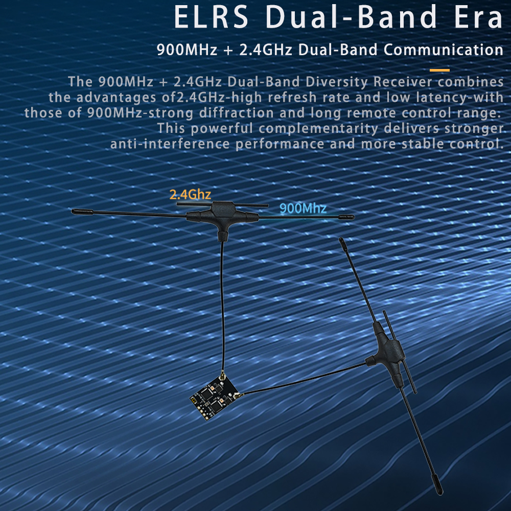 HPXGRC Super X Dual ELRS Recei - đánh giá và giá Drone Rc Frequency