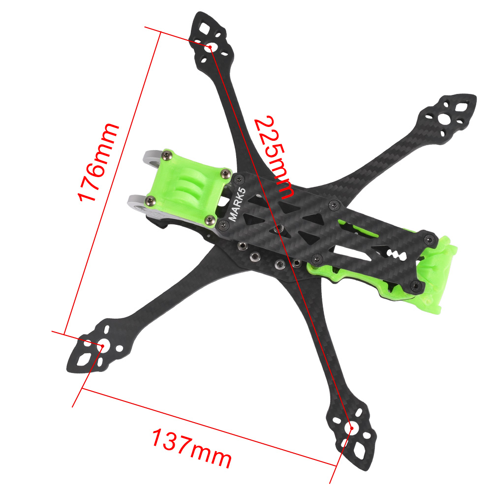 Carbon Fiber Arm with Print, 5 - đánh giá và giá Carbon Fiber Drone Arm
