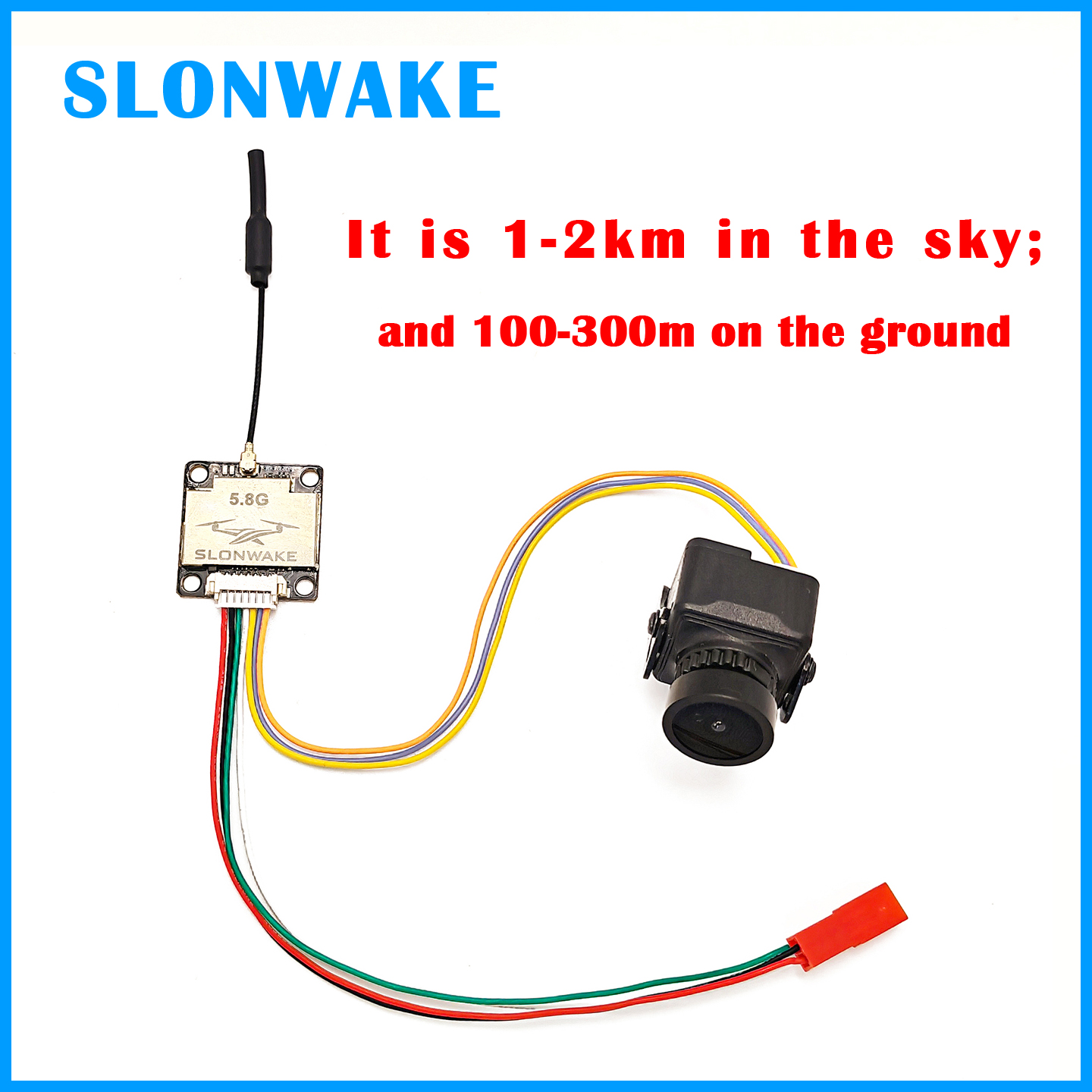 SLONWAKE Ready to use 5.8G 48C - đánh giá và giá Drone Rc Camera