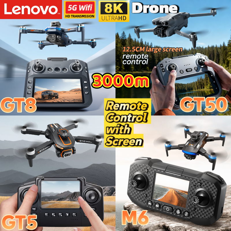 Lenovo Drone 8K Camera GT8 GT5 - đánh giá và giá Drone Gt8 Rc