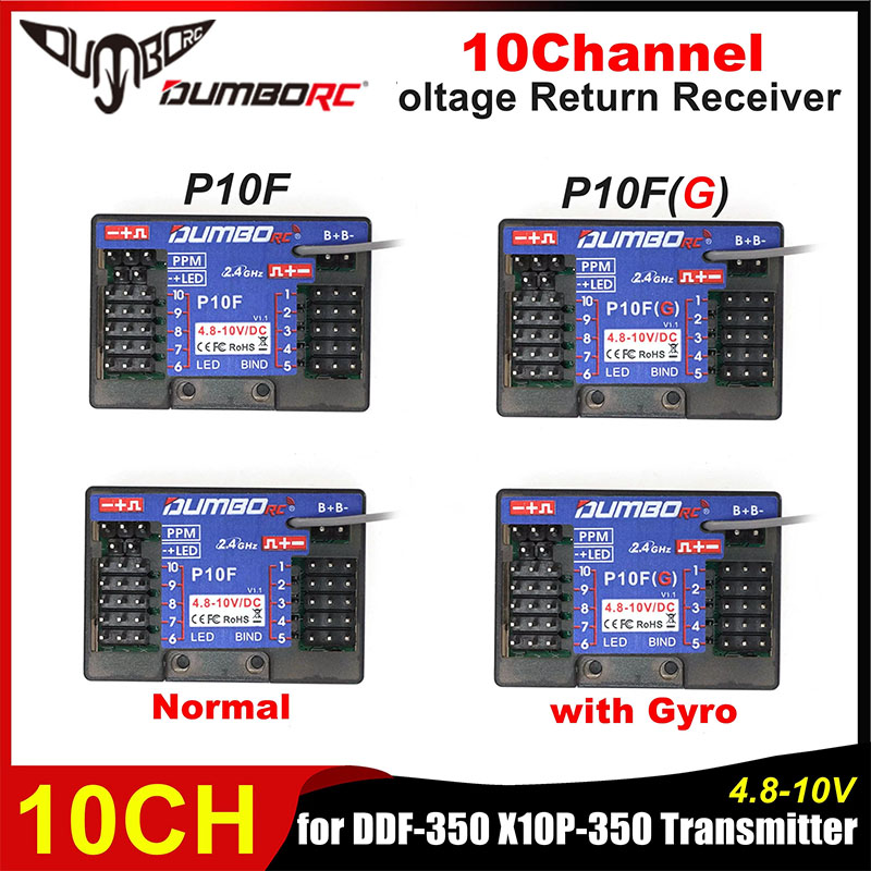 DUMBORC 10CH 2.4G P10F P10FG G - đánh giá và giá Telemetry Module Rc