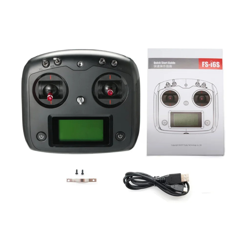 FLYSKY FS-i6S i6S 2.4G 10CH AF - đánh giá và giá Telemetry Module Rc