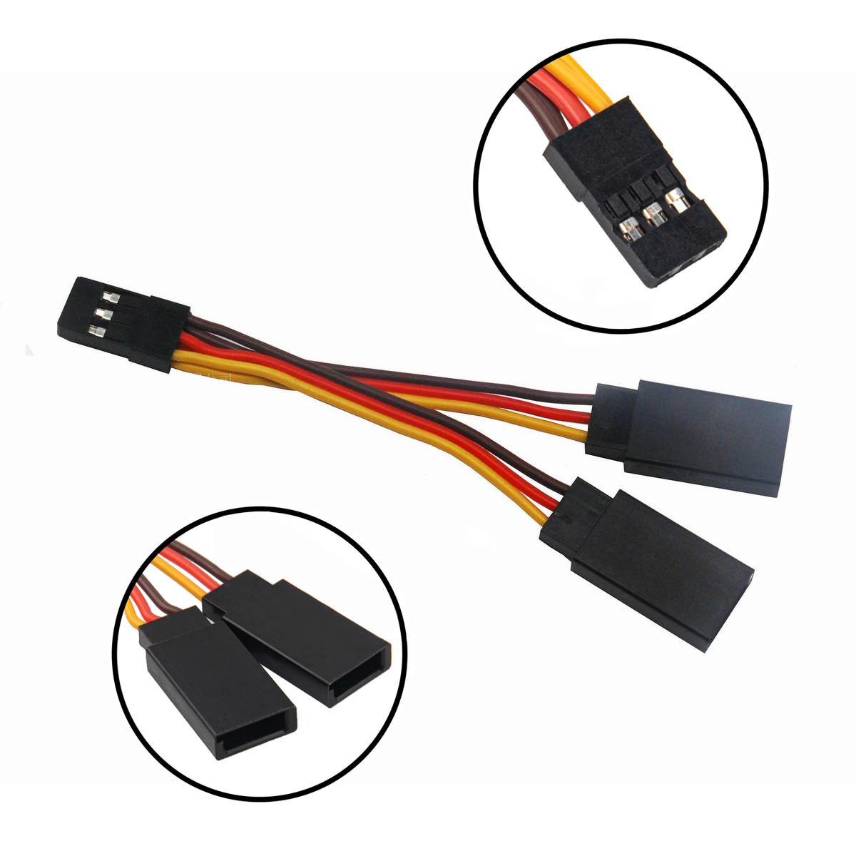 1 2pcs /5pcs 90mm Servo Splitt - đánh giá và giá Drone Rc Land