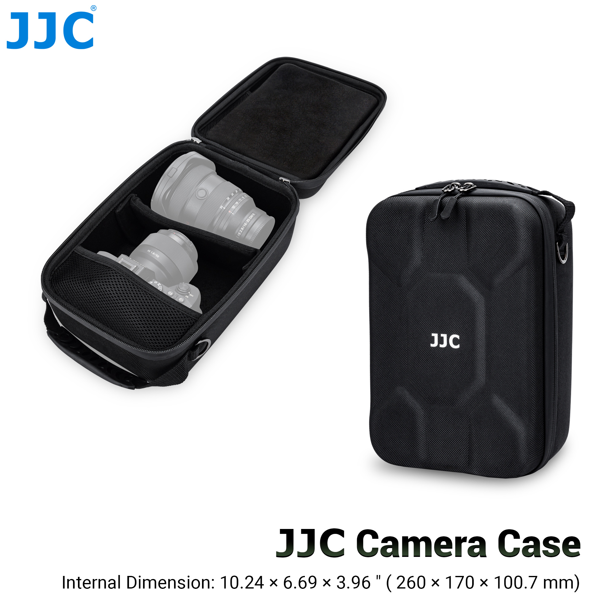 JJC Camera Case Hard Shell Tra - đánh giá và giá Drone Rc Controller Belt