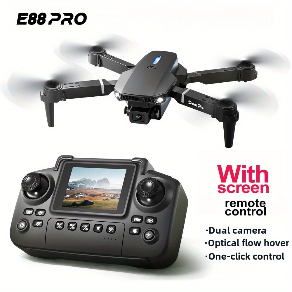 E88 Pro RC Drone WiFi FPV Heig - đánh giá và giá Drone Rc E88 Pro