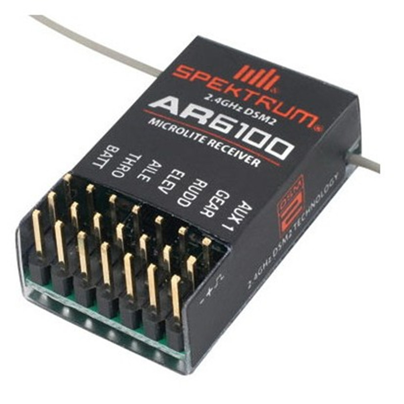 AR6100 DSM2 6CH 2.4GHz Receive - đánh giá và giá Telemetry Module Rc