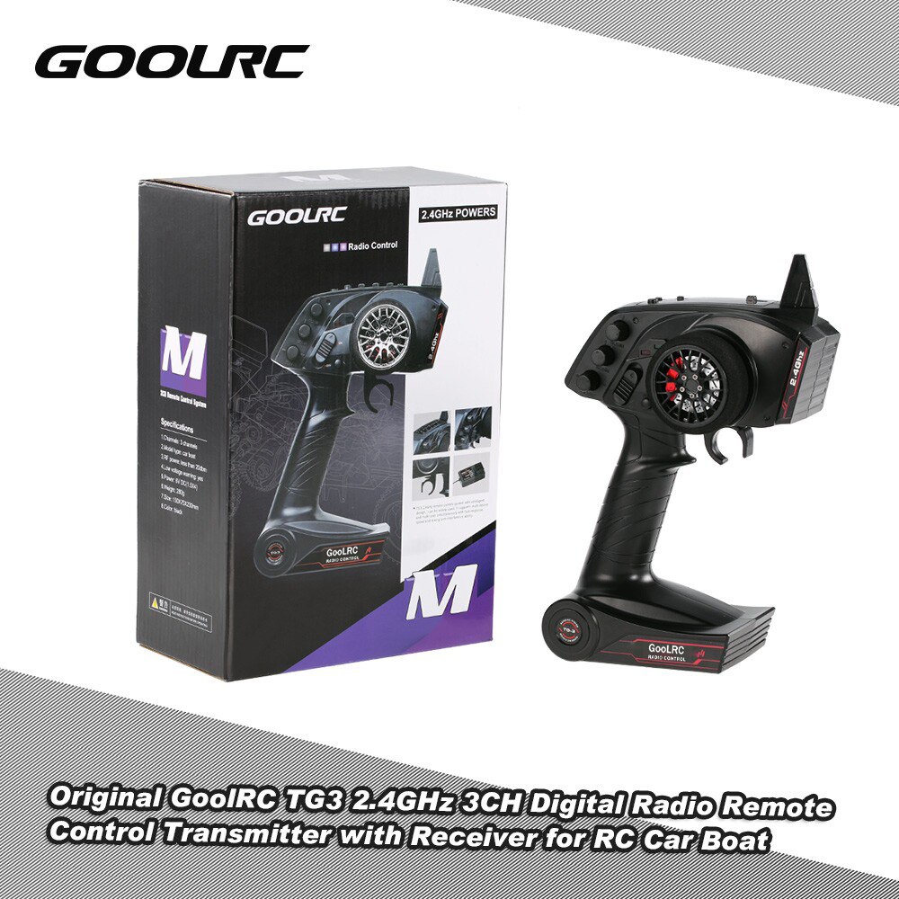 GoolRC TG3 2.4GHz 3CH Digital  - đánh giá và giá Telemetry Module Rc