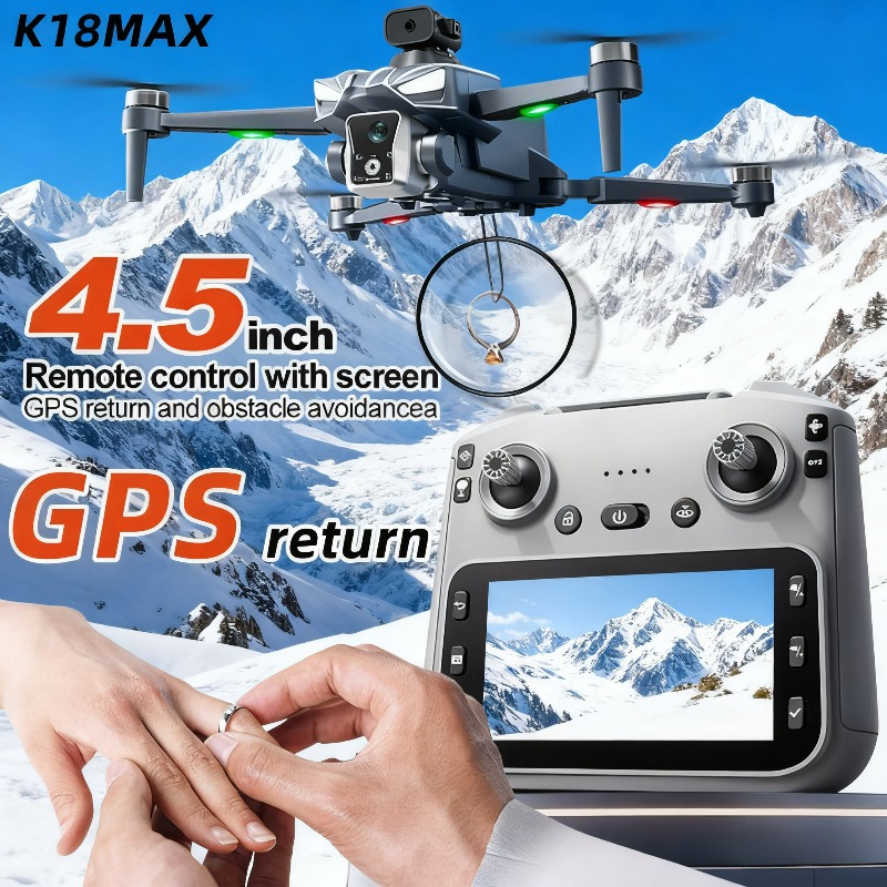 K18MAX 5G GPS Folding Drone, 8 - đánh giá và giá Drone App Rc Fpv