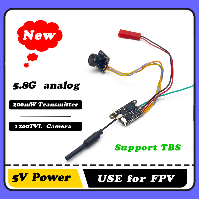SLONWAKE 5.8G 1200TVL FPV Came - đánh giá và giá Drone Rc Mini