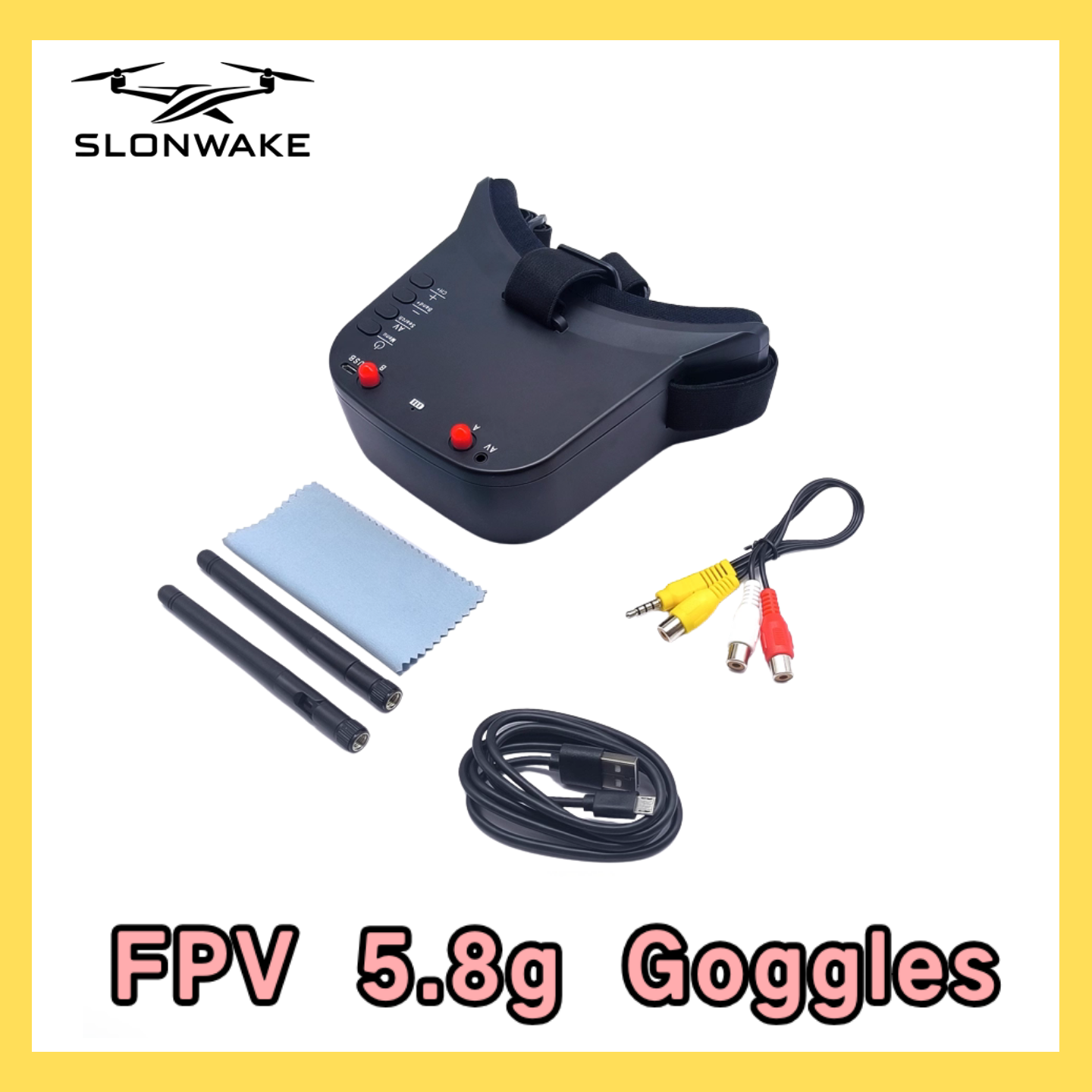 SLONWAKE 5.8G 48CH FPV 400mw V - đánh giá và giá Drone Rc Camera