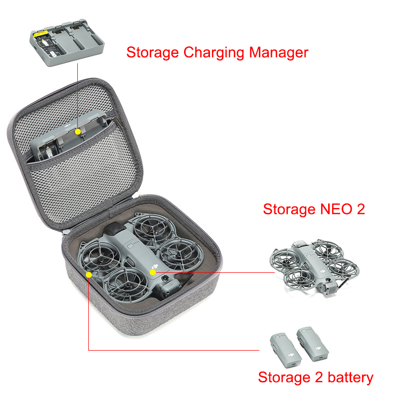 Carrying Shockproof Case for D - đánh giá và giá Drone Rc Cover