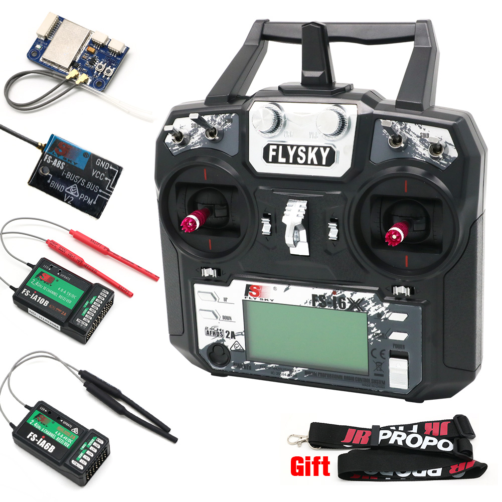 FLYSKY FS-i6X FS i6X 10CH 2.4G - đánh giá và giá Drone Rc Transmitter And Receiver