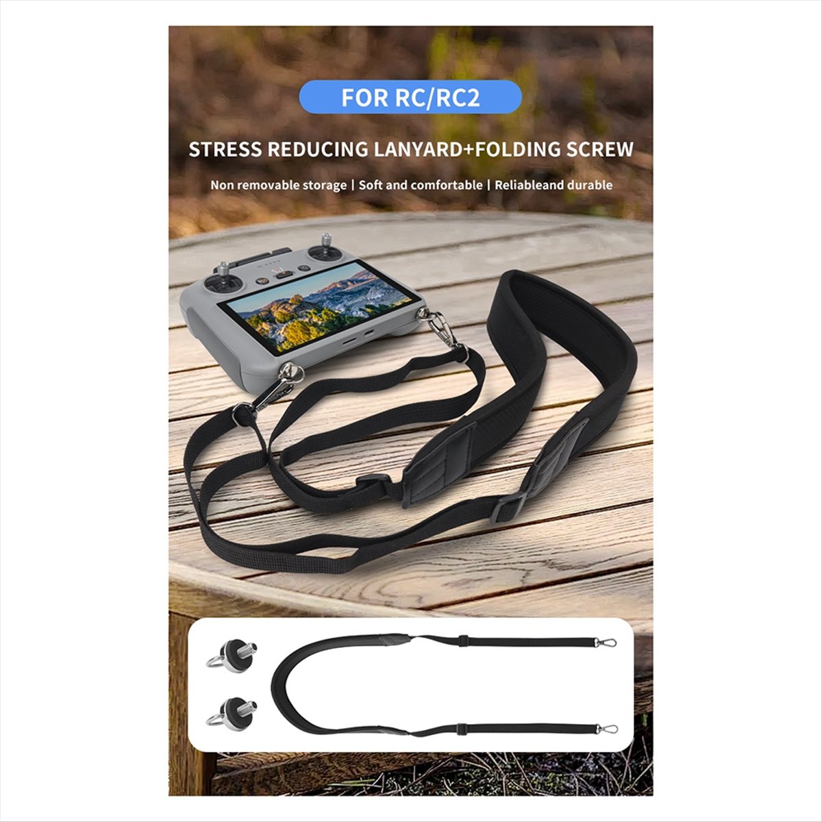 (ABDH) Neck Strap for DJI RC/R - đánh giá và giá Drone Rc Controller Belt