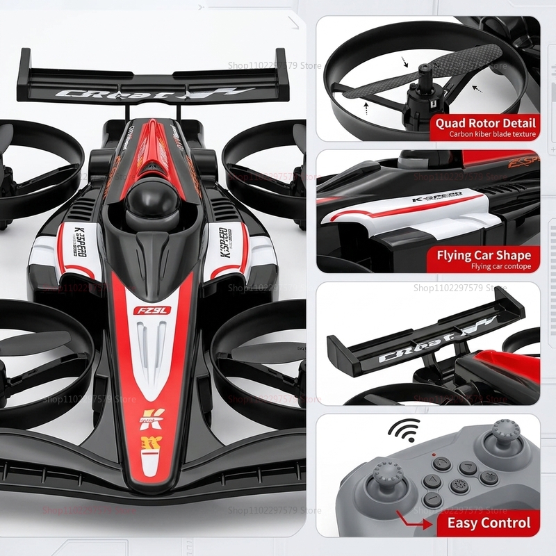 Mini RC Flying Car Transformab - đánh giá và giá Drone Lidi Rc
